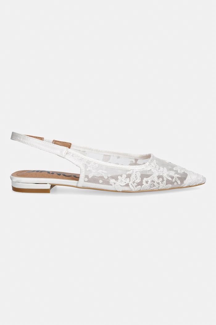 Bianco Μπαλαρίνες BIABARI 11252825 λευκό SS26