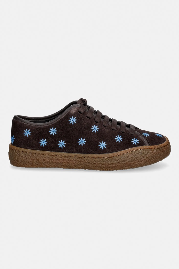 Camper sneakersy zamszowe Peu Terreno K201824.004 brązowy SS26