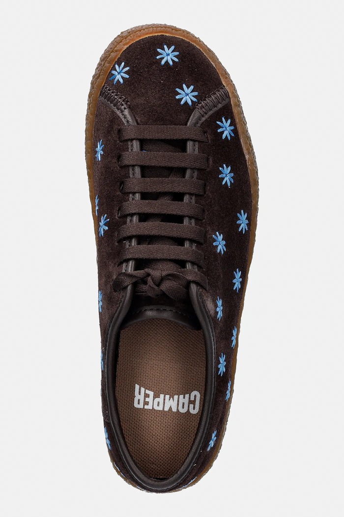 Camper sneakersy zamszowe Peu Terreno brązowy K201824.004