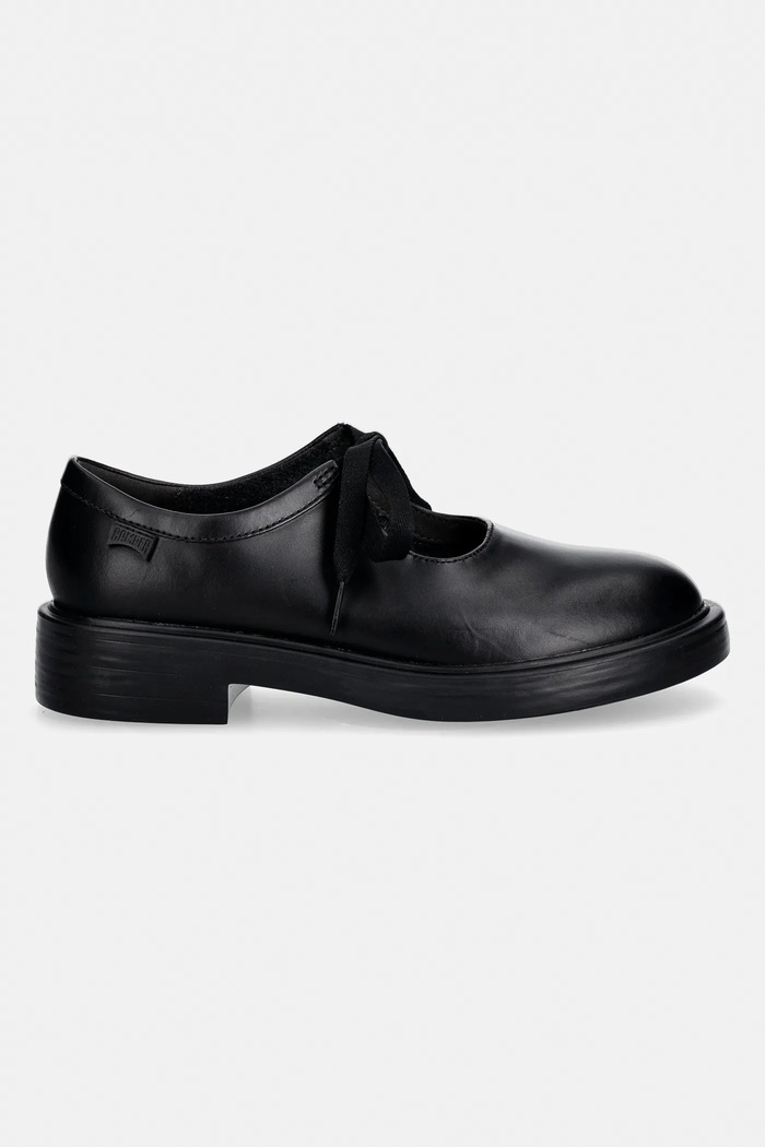 Camper bőr félcipő Dean K201866.001 fekete SS26