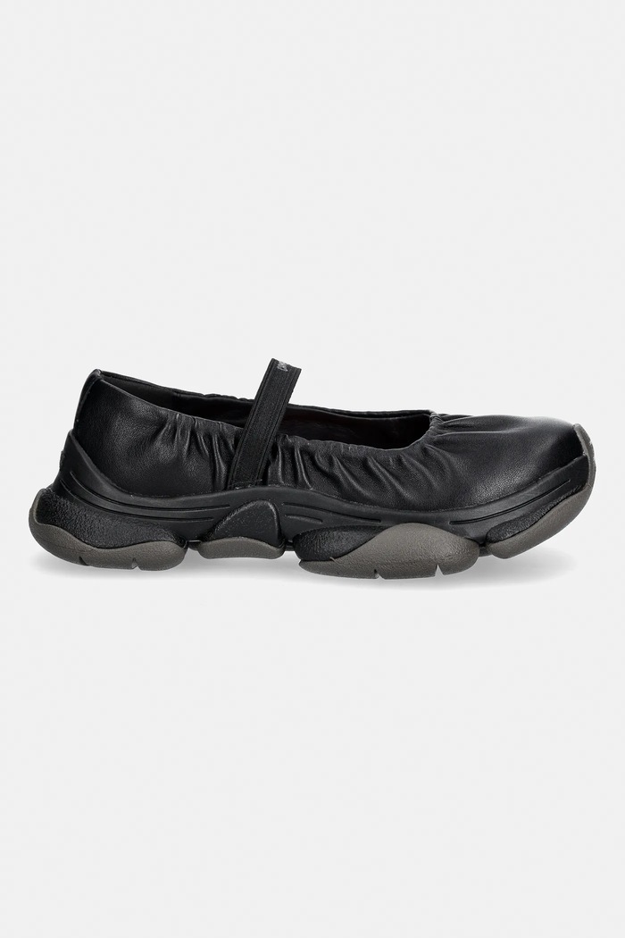 Δερμάτινες μπαλαρίνες Camper Karst 2 K201923.002 μαύρο SS26
