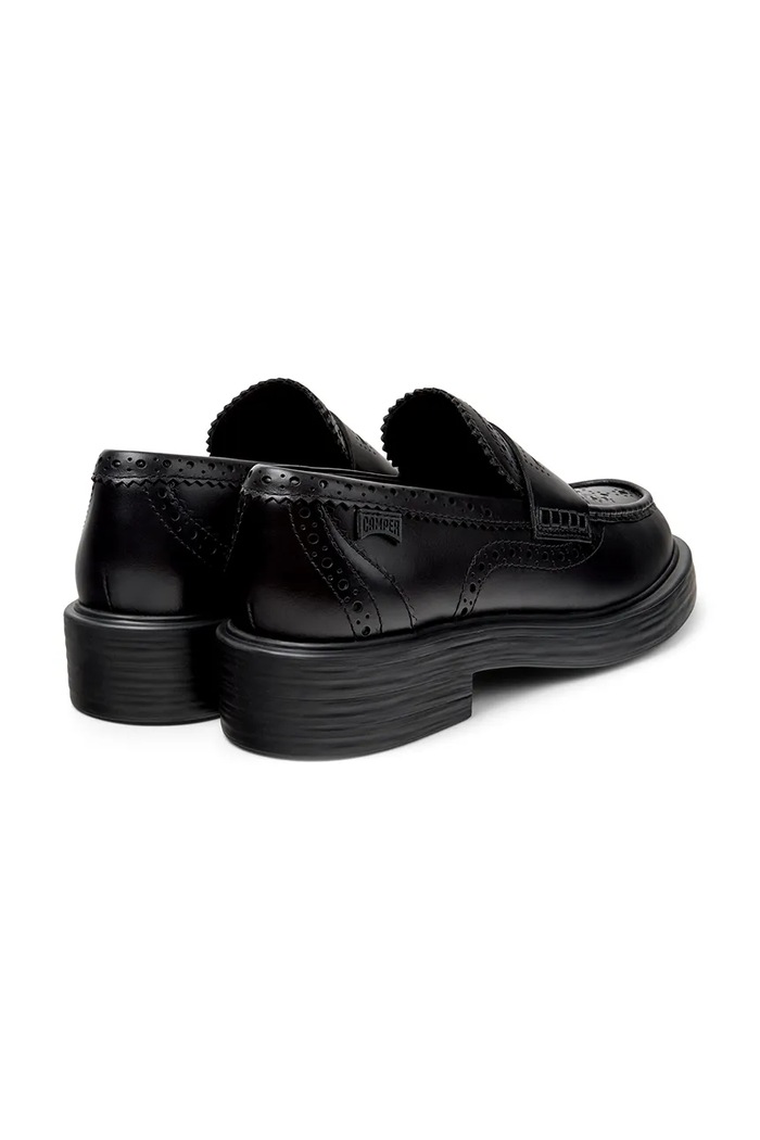 Camper bőr mokaszin TWS fekete K201873.001