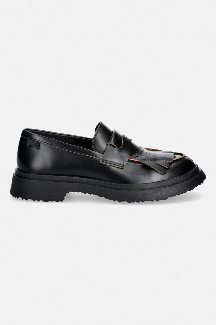 Παπούτσια Δερμάτινα μοκασίνια Camper TWS K201939.001 μαύρο
