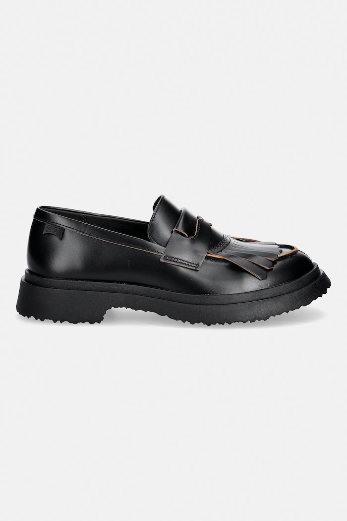 Παπούτσια Δερμάτινα μοκασίνια Camper TWS K201939.001 μαύρο