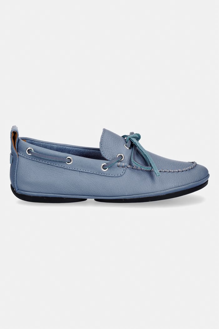 Camper mokasyny skórzane Right Nina K201848.005 niebieski SS26