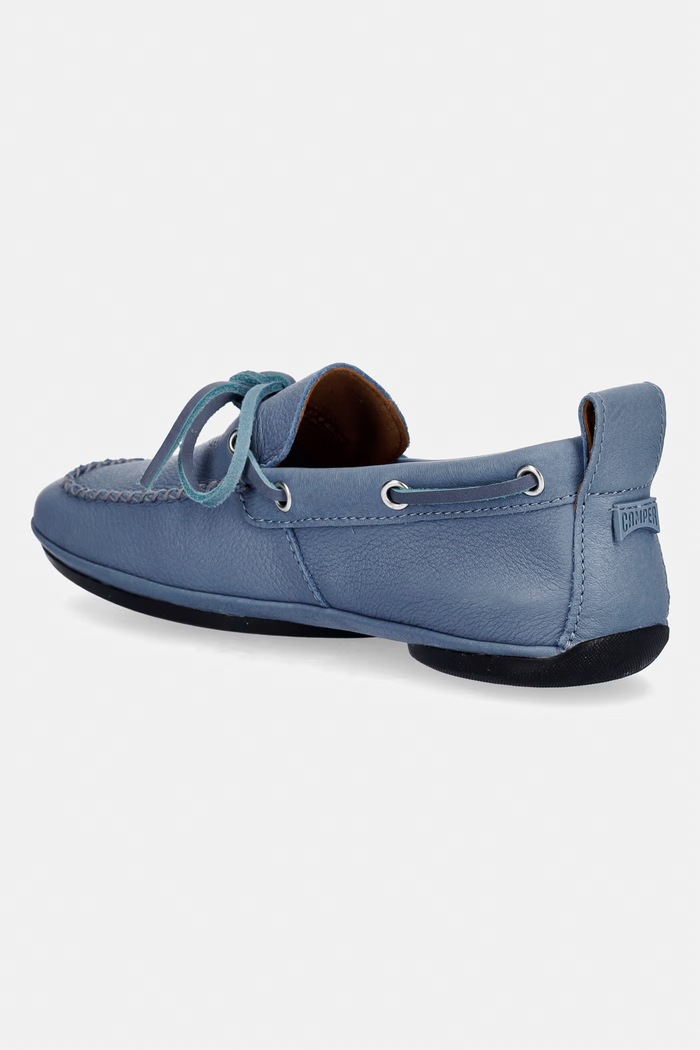 Obuwie Camper mokasyny skórzane Right Nina K201848.005 niebieski