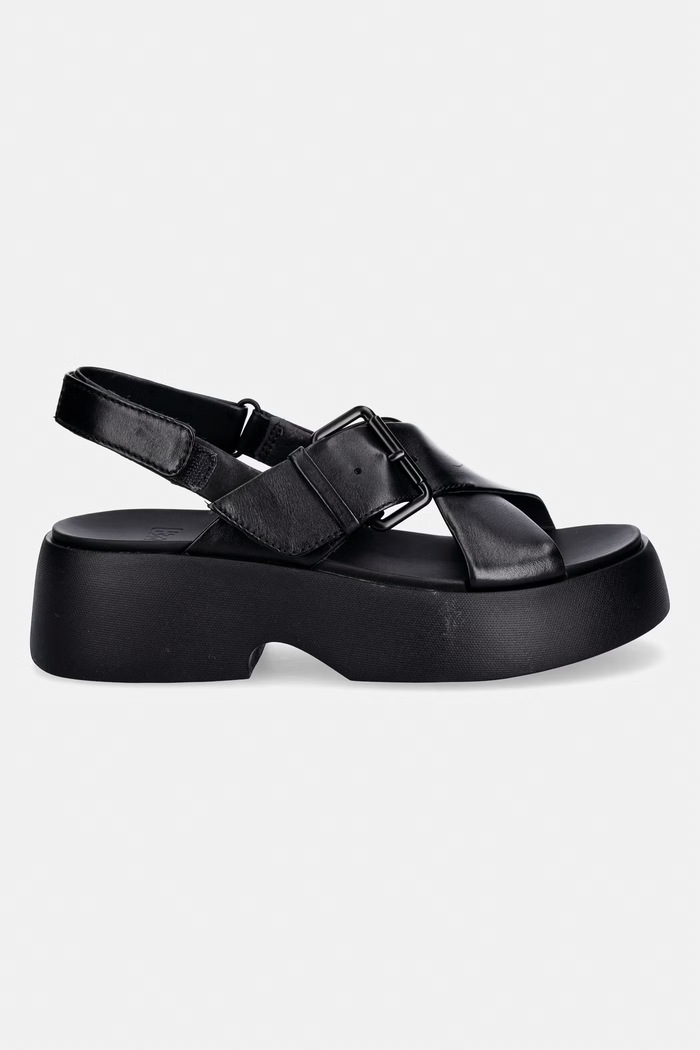 Camper sandale de piele Tasha K201860.001 negru SS26