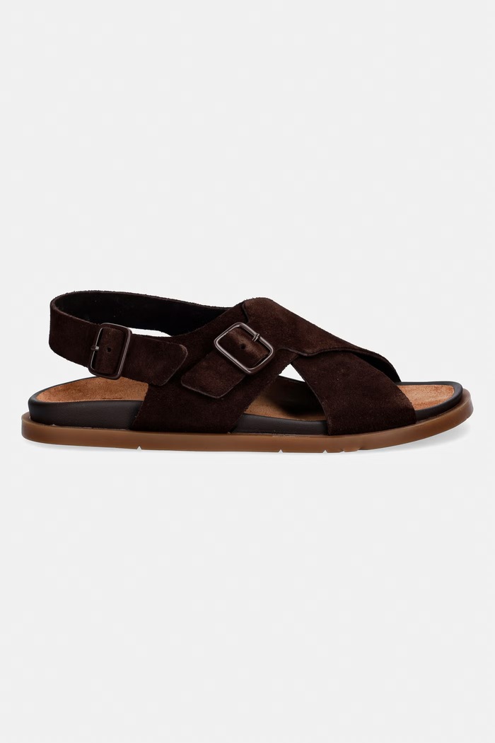 Camper sandały zamszowe Lluc Sandal K201880.001 brązowy SS26
