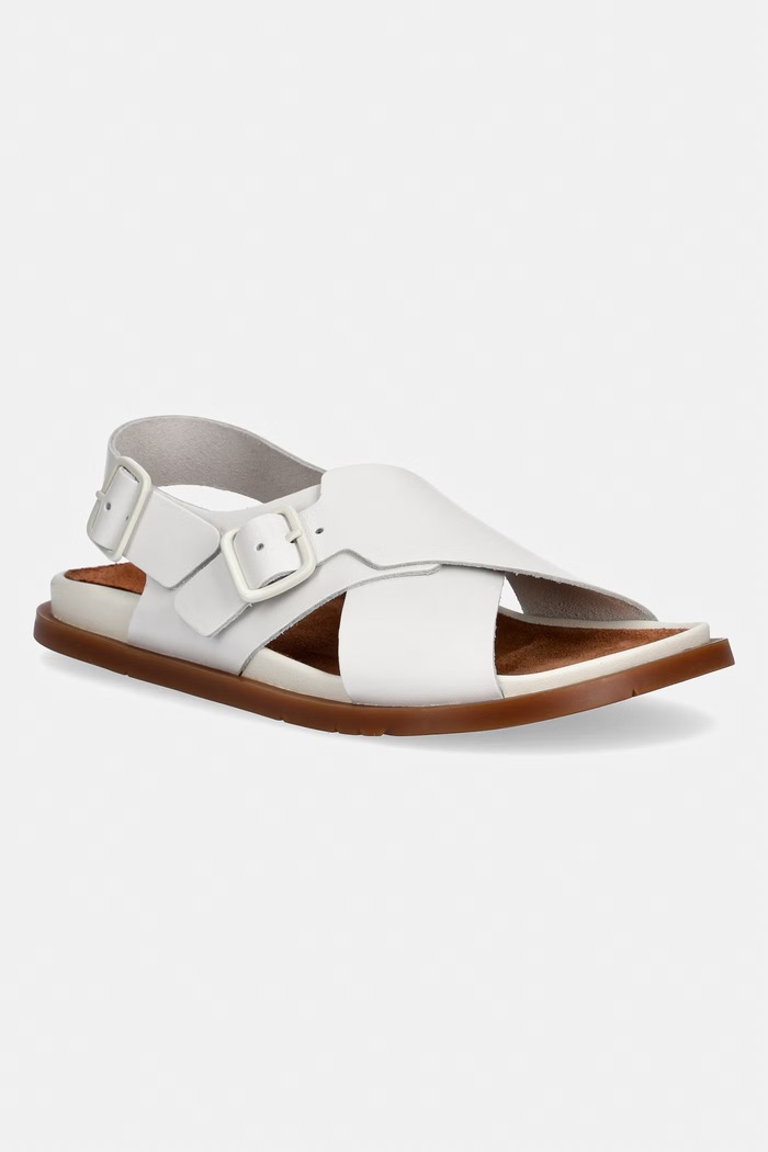 Kožené sandále Camper Lluc Sandal usňová koža biela K201880.003