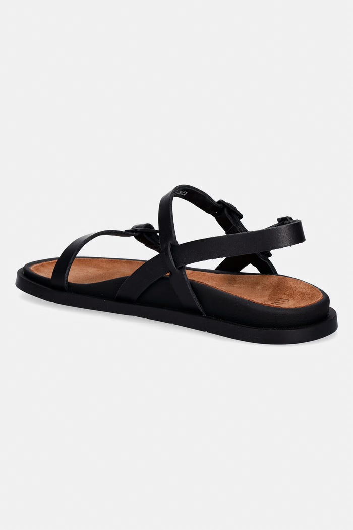 Încălțăminte Camper sandale de piele Lluc Sandal K201883.001 negru