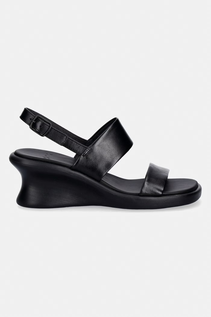 Camper sandały skórzane Louise Sandal K201915.001 czarny SS26