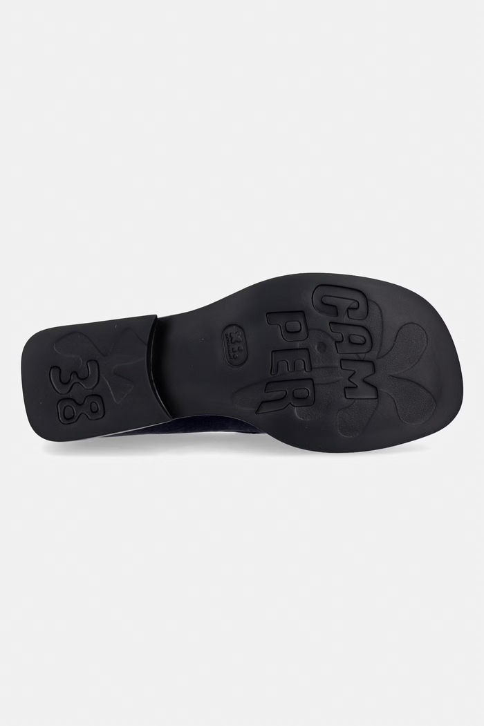 Nubukové mokasíny Camper Donna K201919.002 tmavomodrá