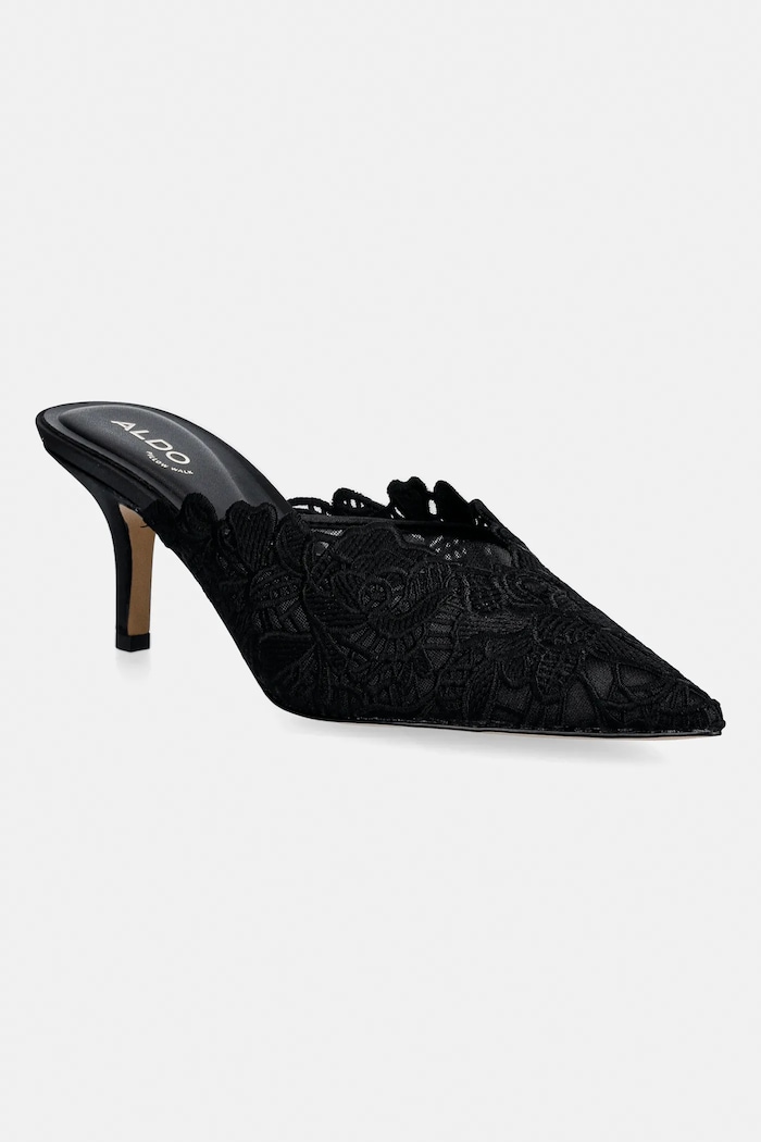 Шлепанцы Aldo GALINA 5-8 см чёрный 14241405.GALINA