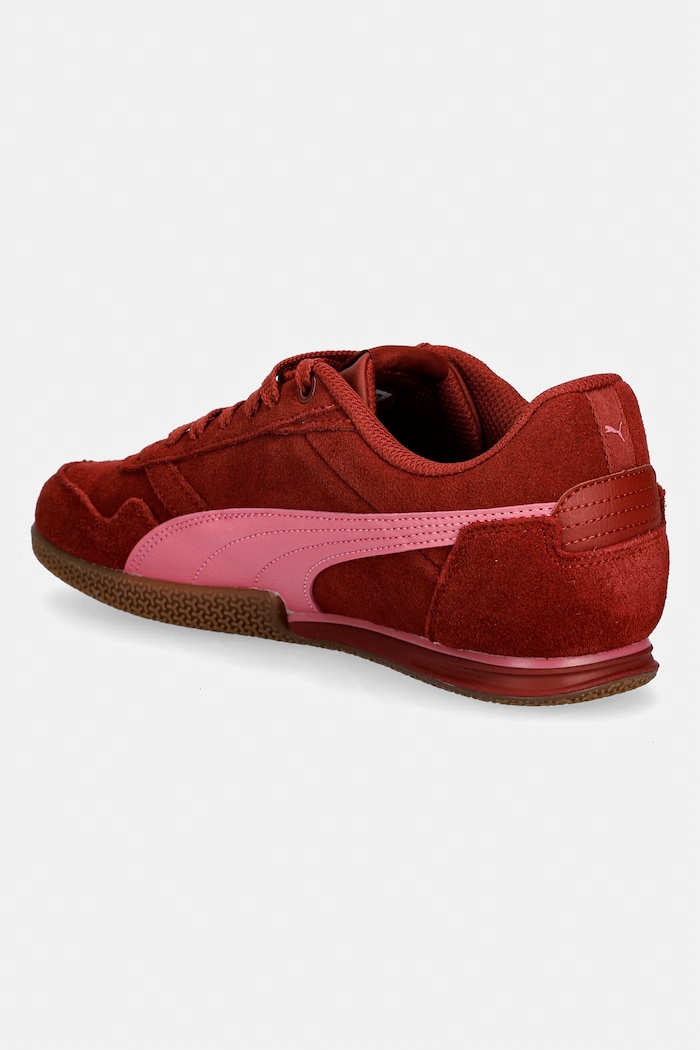 Boty Semišové tenisky Puma BELLA DONNA 402673 burgundské