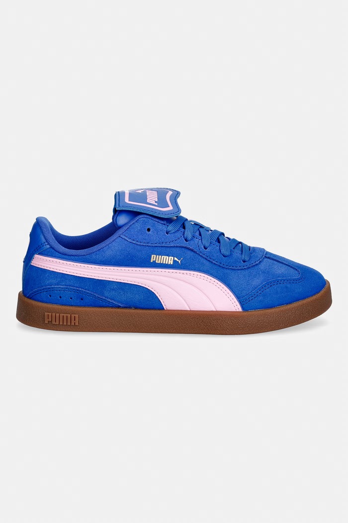 Puma sneakersy zamszowe Club Azura 404477 niebieski SS26