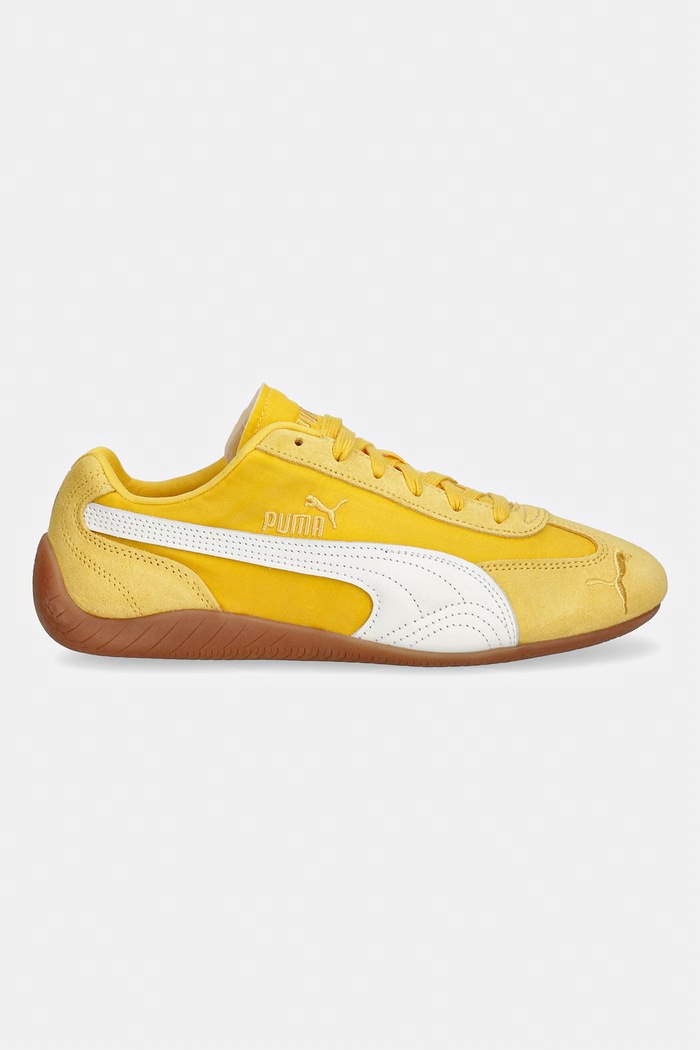 Puma Speedcat Nylon sneakersy damskie 405323 żółty SS26