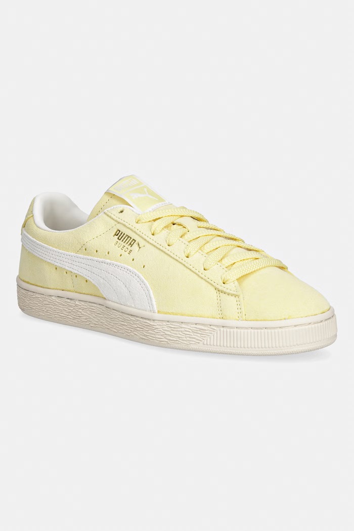 Puma Suede Charles F. Stead sneakers γυναικεία σουέτ κίτρινο 405341
