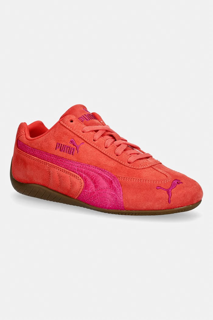 Puma Speedcat Vibes superge ženske semišaste oranžna 406143