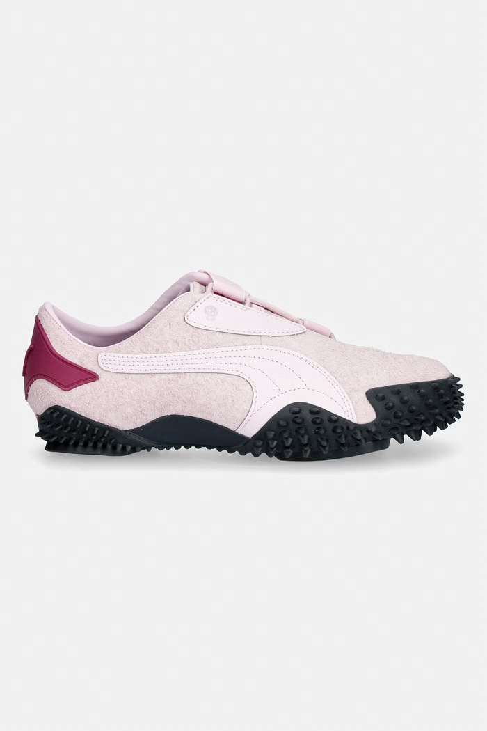 Puma Mostro ESPEON Pokemon маратонки дамски от велур 407010 розов SS26