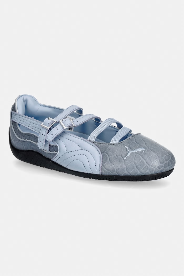 Puma Balerini din piele Speedcat Ballet Croc albastru 405327
