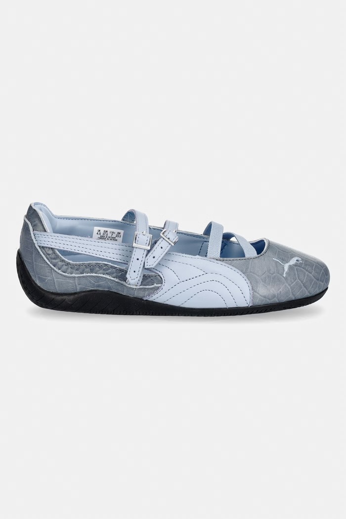 Puma Balerini din piele Speedcat Ballet Croc 405327 albastru SS26