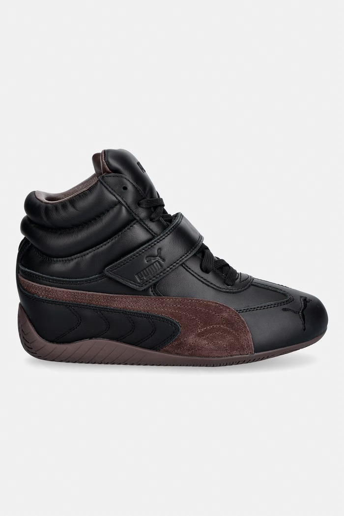 Puma Speedcat sneakers boty dámské kožené 408120 černá SS26