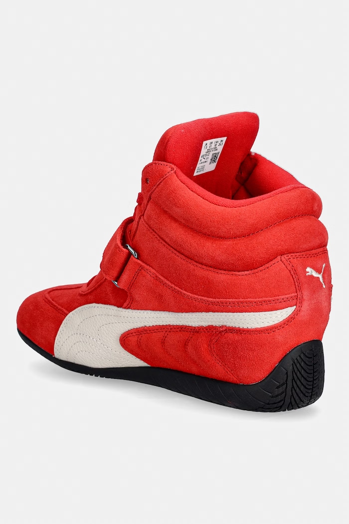 Obuwie Puma Speedcat Wedge sneakersy damskie zamszowe 408119 czerwony