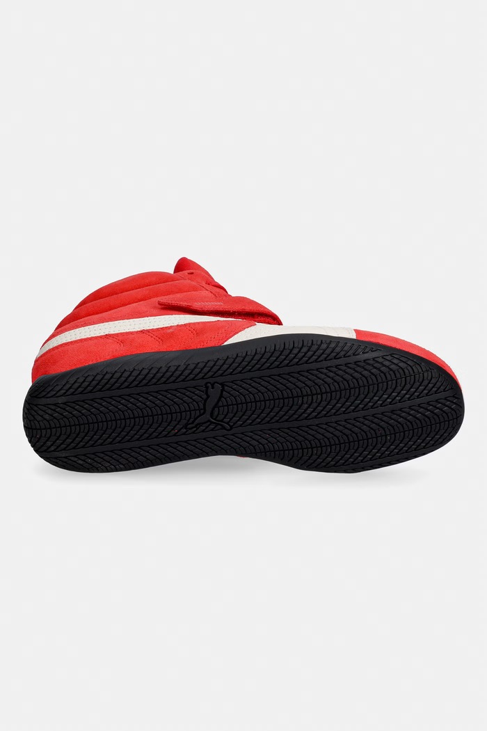 Puma Speedcat Wedge sneakersy damskie zamszowe 408119 czerwony