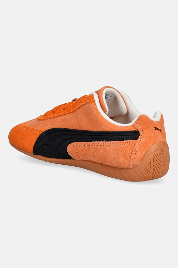 Obuwie Puma Speedcat sneakersy damskie zamszowe 406329.D pomarańczowy