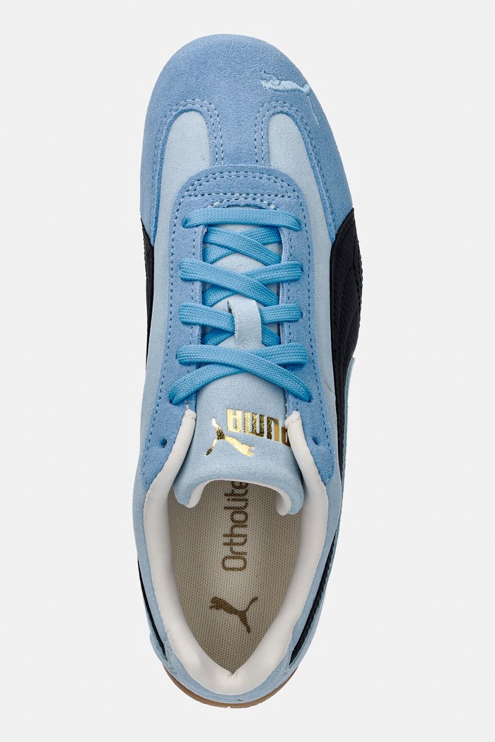 Puma Speedcat sneakersy damskie zamszowe niebieski 406329.D