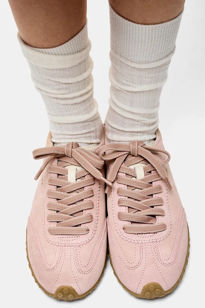 Σουέτ sneakers Hoff BRIDGE FL ROSE 22561022