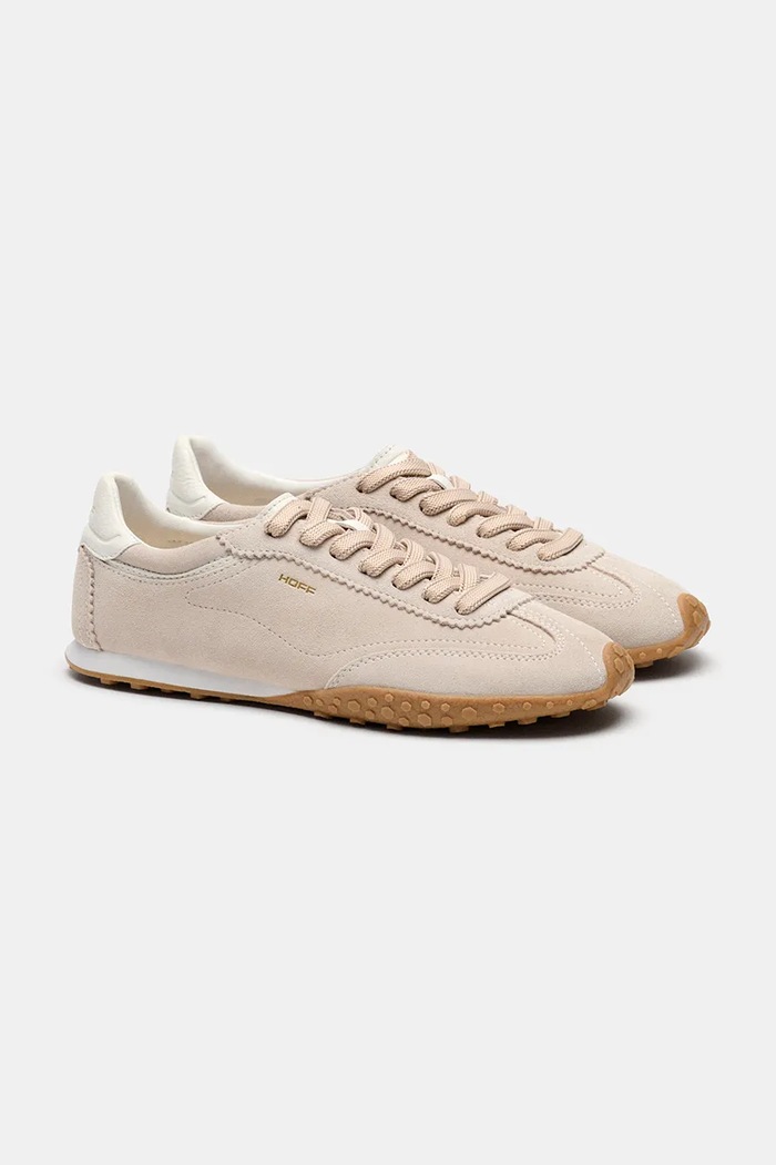 Tenisice od brušene kože Hoff BRIDGE FL BEIGE 22561018 bež SS26