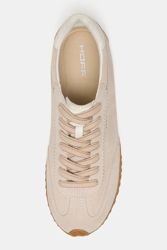 Tenisice od brušene kože Hoff BRIDGE FL BEIGE 22561018 bež