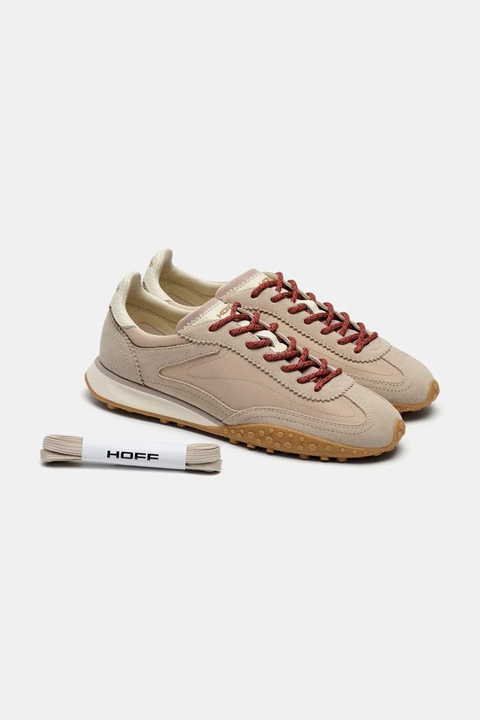 Semišové tenisky Hoff BRIDGE MKII BEIGE 22559007