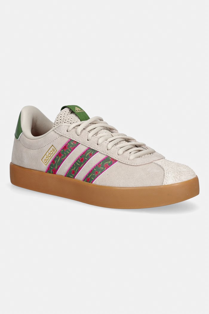 adidas VL Court 3.0 sneakers pentru femei bej KI3355