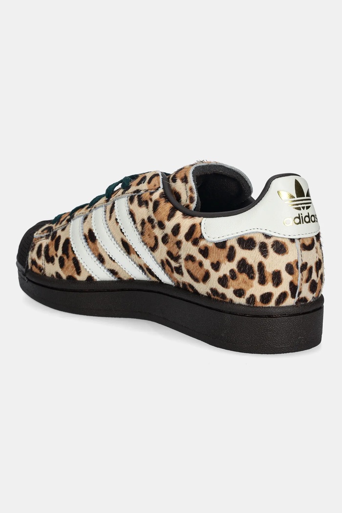 Obuwie adidas Originals sneakersy skórzane Superstar II KI4203 brązowy