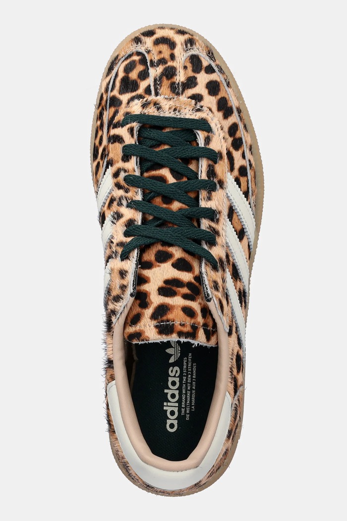 Kožené tenisky adidas Originals Handball Spezial hnedá KI6678