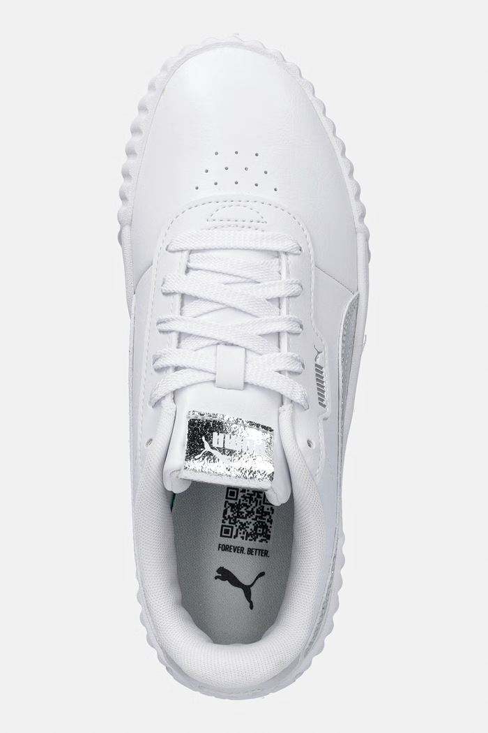 Tenisky Puma Carina 3.0 Metallic biela 404511