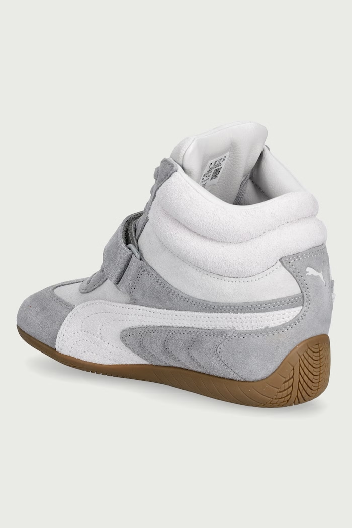 Obuwie Puma Speedcat Wedge sneakersy damskie zamszowe 407878 szary