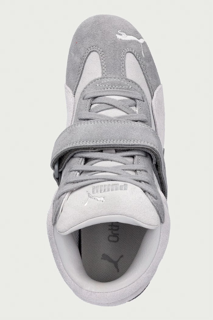 Puma Speedcat Wedge sneakersy damskie zamszowe szary 407878