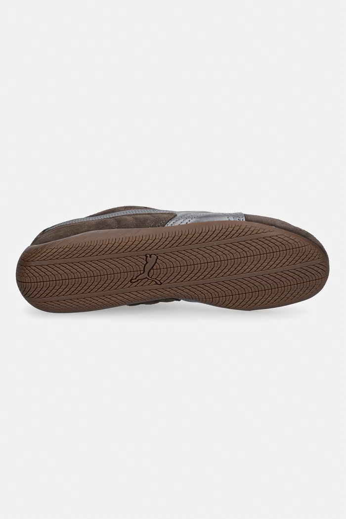 Semišové tenisky Puma Speedcat Lux 408198 hnedá