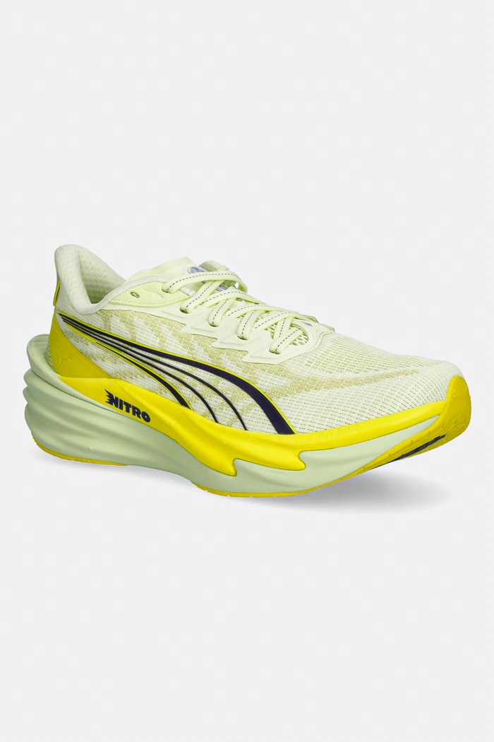 Bežecké topánky Puma Deviate NITRO ultra ľahké zelená 312124