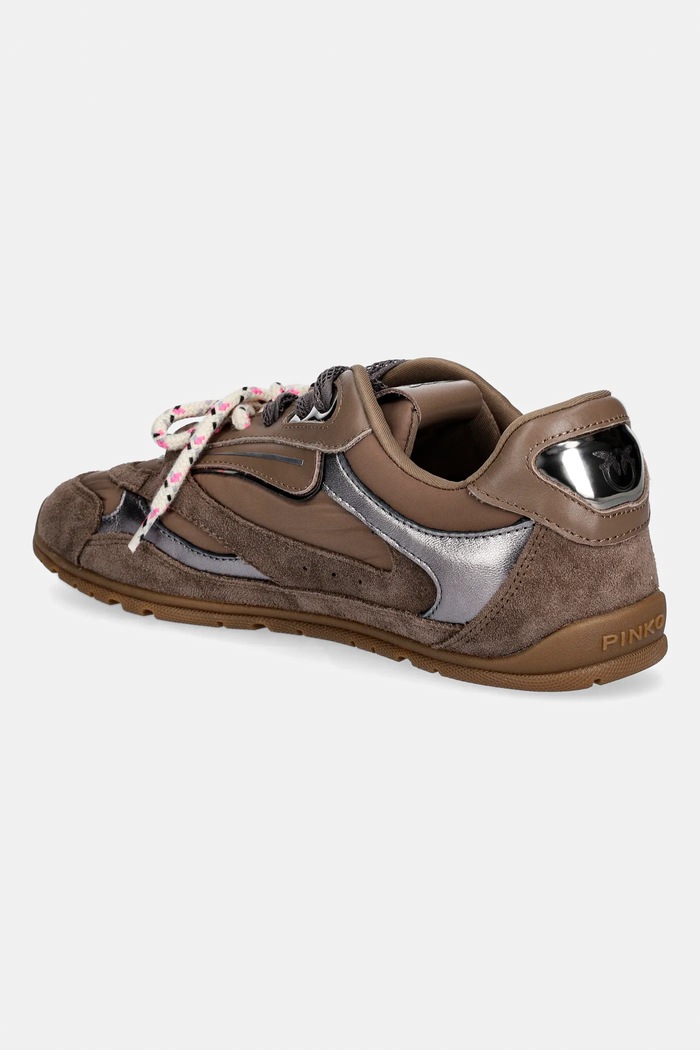 Obuwie Pinko sneakersy Yulia 01 SS0185.P076.L72 brązowy