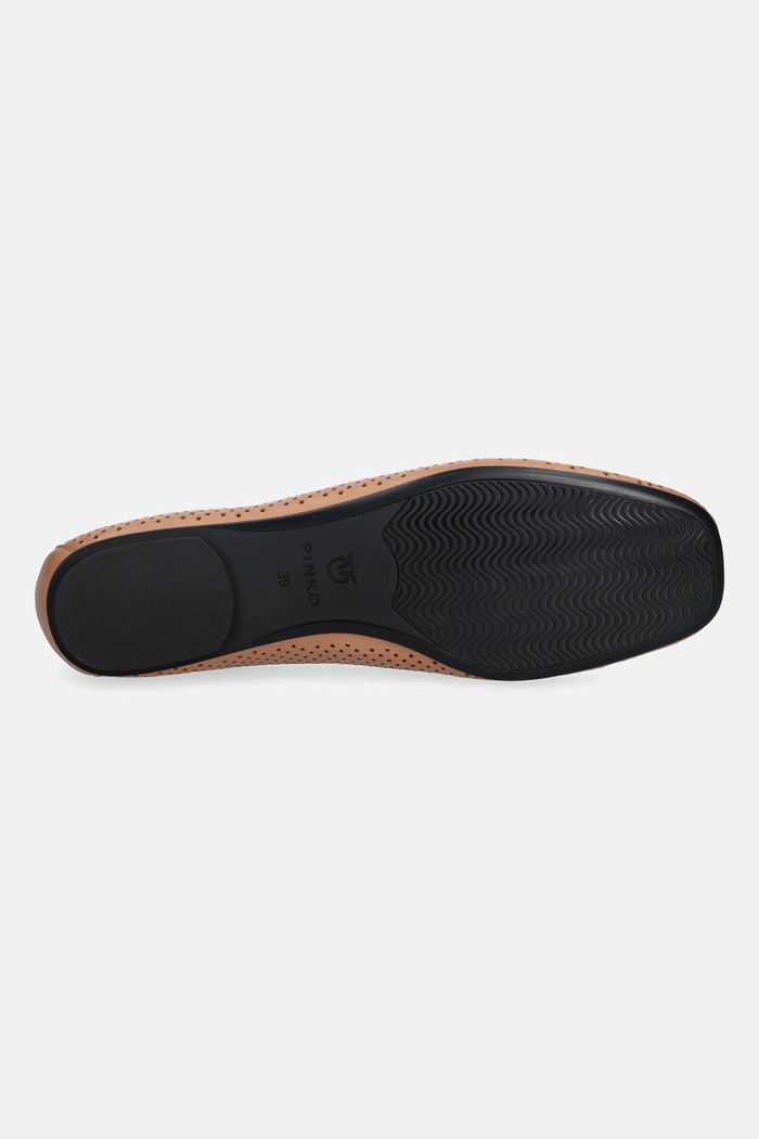 Kožené balerínky Pinko Max 11 SD0457.P003.Q61 hnedá