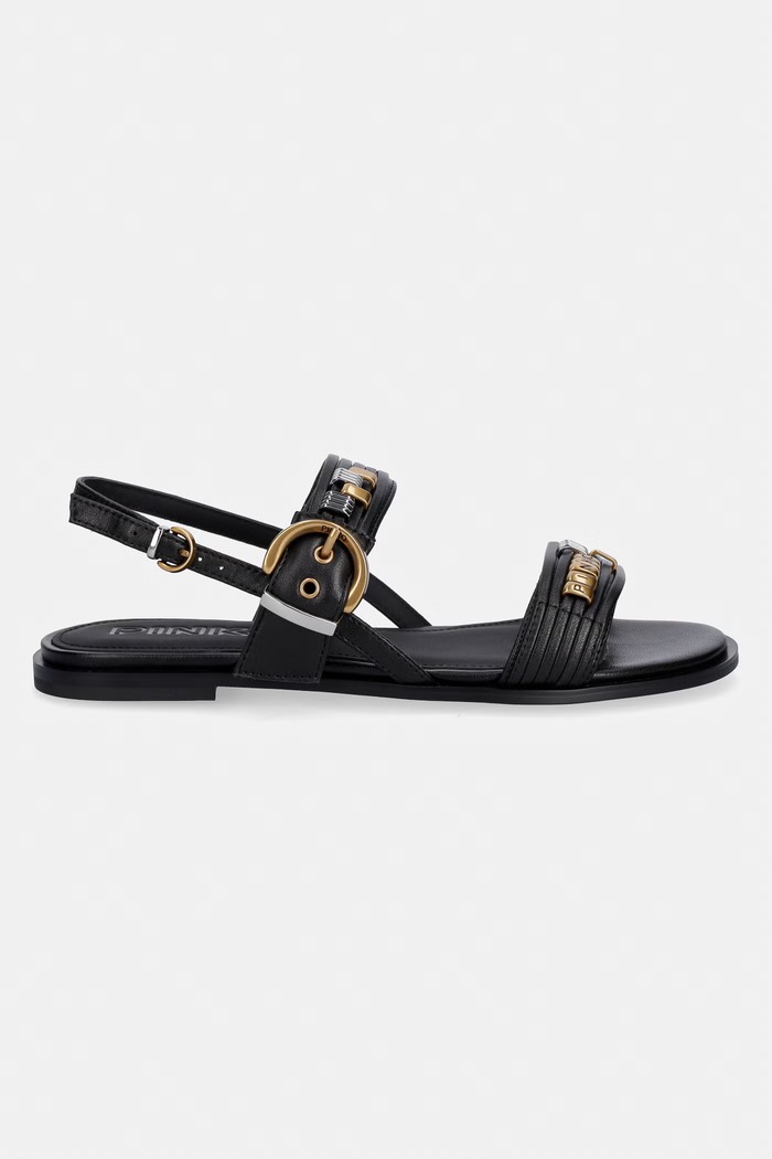 Pinko sandále dámske kožené Milly 08 SD0467.P003.Z99 čierna SS26