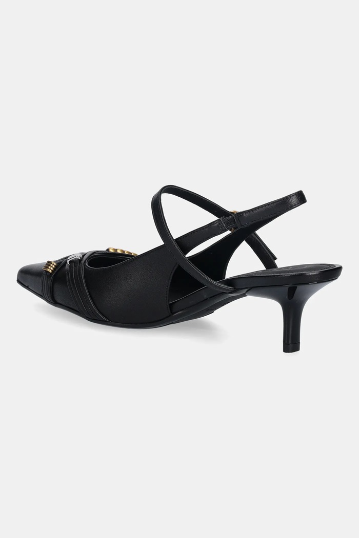 Взуття Шкіряні туфлі Pinko Gloria 18 SD0489.P003.Z99 чорний