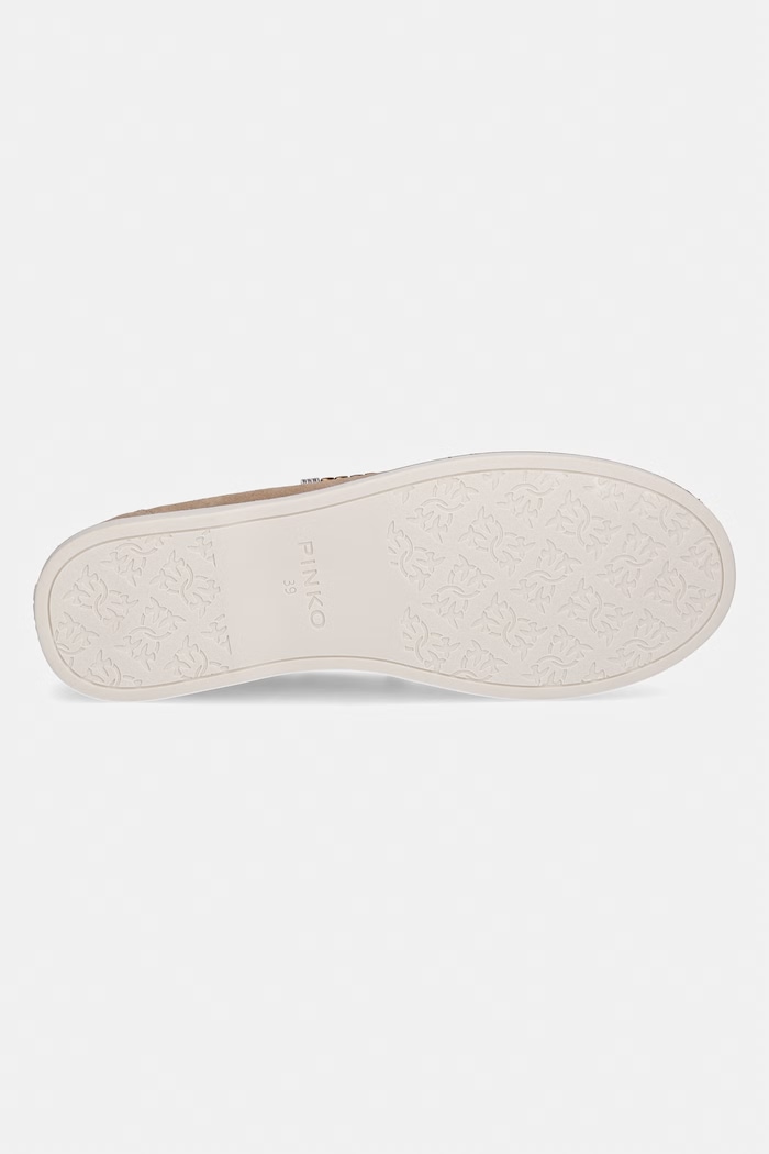 Pinko mokasyny damskie zamszowe Grace 01 SD0539.P002.I35 beżowy