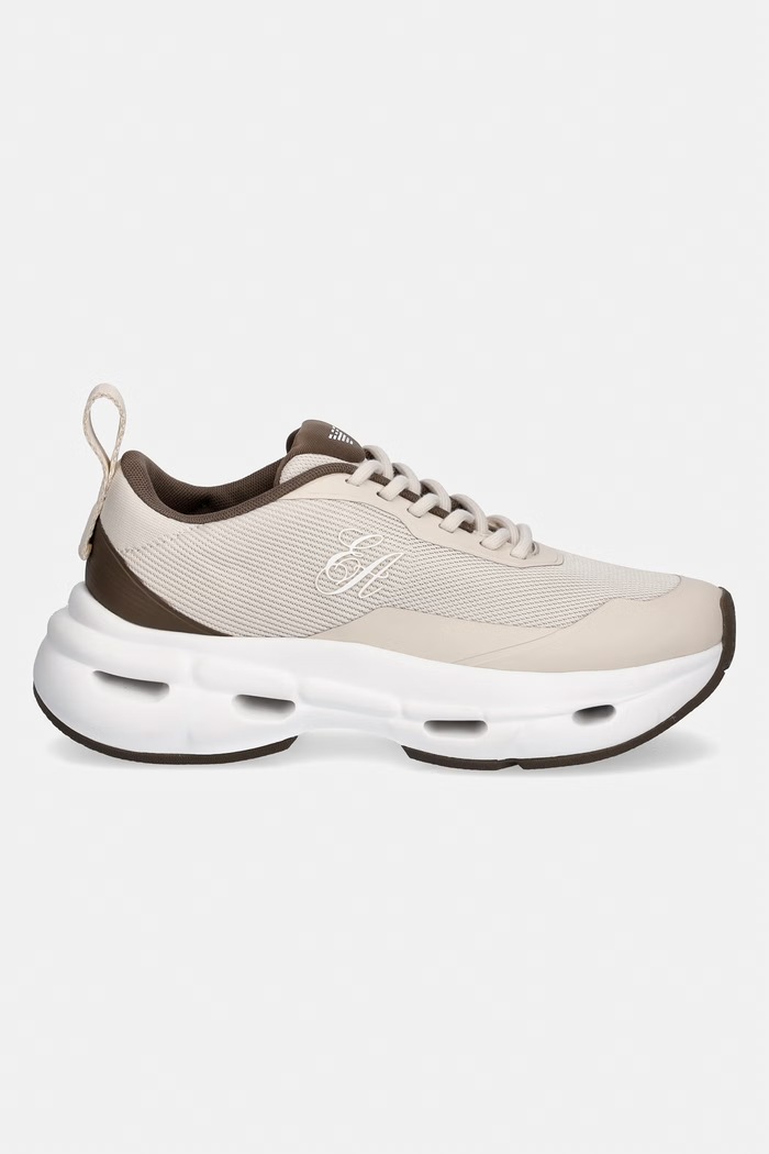 Emporio Armani sneakersy damskie EW004642.AF25728.MZ775 beżowy SS26