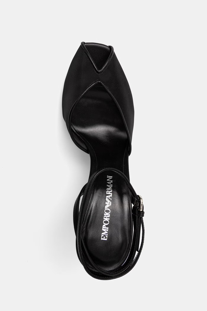 Emporio Armani sandały czarny EW004069.AF24789.UC001
