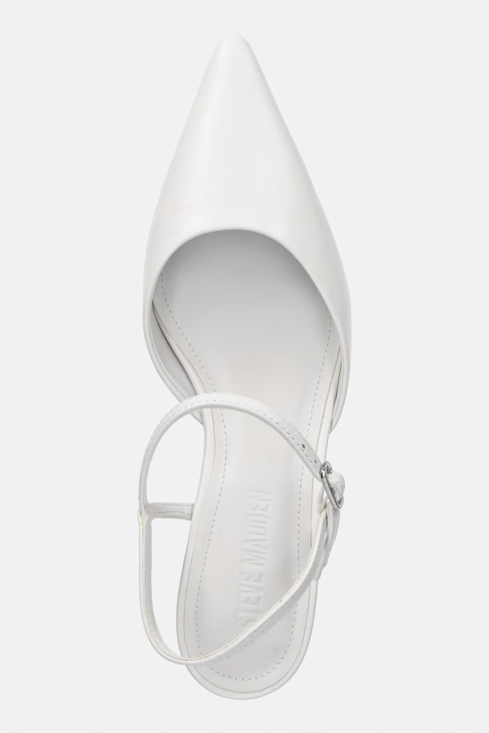 Steve Madden stilettos de piele Adelaide alb 11004721.1BW